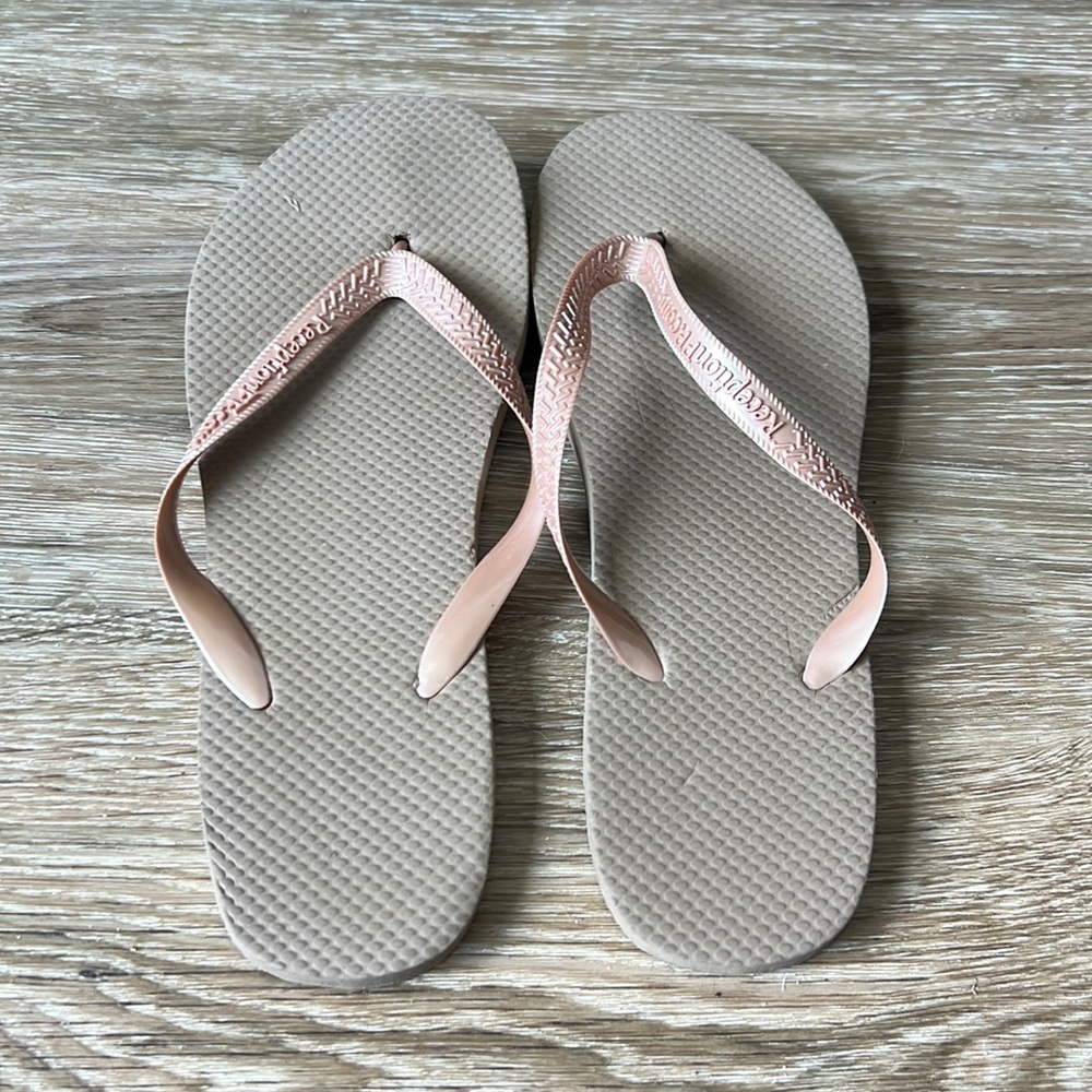 Pink flipflops size 10.5